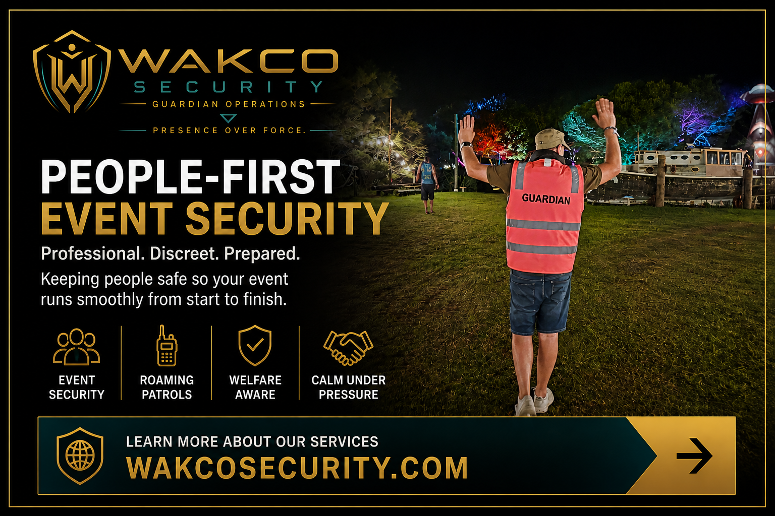 WakCo Security Banner